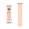 Karl Lagerfeld Silicone Karl Head - Bracelet pour Apple Watch 42/44/45 mm (rose)