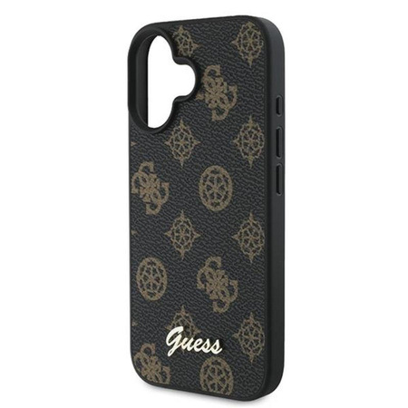 Guess Peony Script MagSafe - Case for iPhone 16 Plus (black)
