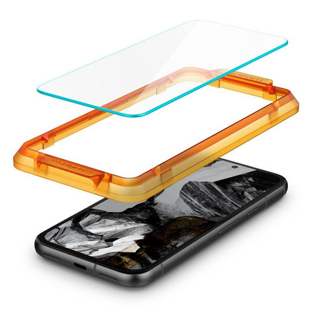 Spigen Alm Glas.TR 2-Pack - Tempered glass for Google Pixel 8A (2 pcs.) (Transparent)
