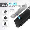 Speck Presidio2 Pro ClickLock & MagSafe - iPhone 15 Pro Case (Black / Slate Gray / White)