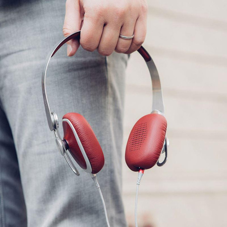 Moshi Avanti C - Słuchawki nauszne USB-C 24-bit/DAC (Burgundy Red)