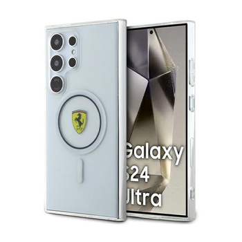 Ferrari IML Transp Inner Circle Line MagSafe - Samsung Galaxy S24 Ultra case (transparent)