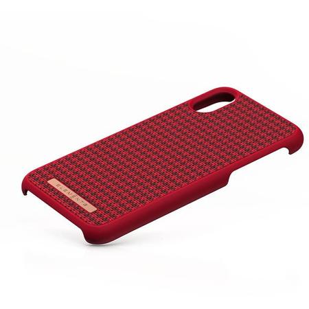 Nordic Elements Saeson Idun - Coque en matériau iPhone Xs / X (Rouge)