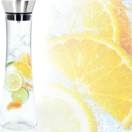 Glass carafe 1 l design