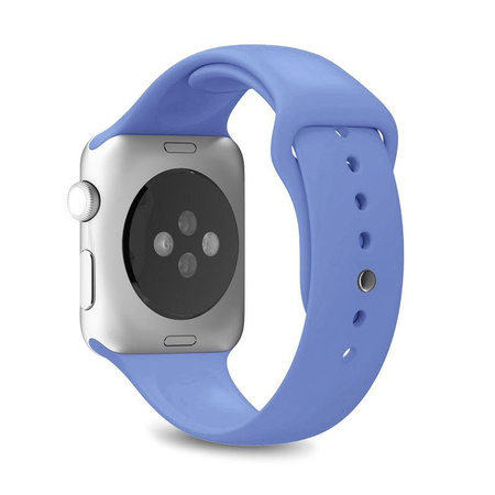PURO ICON - Elasztikus sportpánt Apple Watch 42/44/45 mm-es órához (S/M & M/L) (kék)