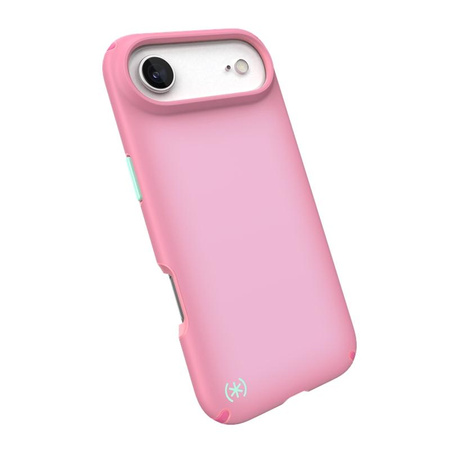 Speck Presidio Lux MagSafe - iPhone Air Case (Ibis Pink / Dark Ibis / Canon Green)