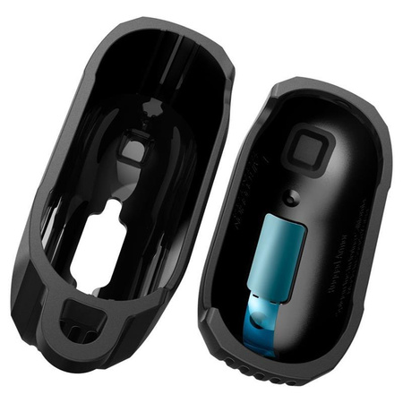 Spigen Rugged Armor - Étui pour Apple AirPods 4 (Noir mat)