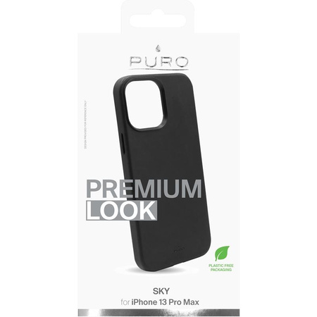 PURO SKY - Pouzdro iPhone 13 Pro Max (černé)