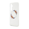 Guess IML Flowers Wreath MagSafe - Case Samsung Galaxy S24+ (Clear)