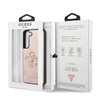 Guess 4G Big Metal Logo - Étui Samsung Galaxy S22 (rose)