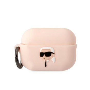 Karl Lagerfeld Silicone NFT Karl Head 3D - AirPods Pro 2 Case (pink)