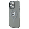 Karl Lagerfeld IML Metal Choupette Head MagSafe - Case for iPhone 16 Pro (black)