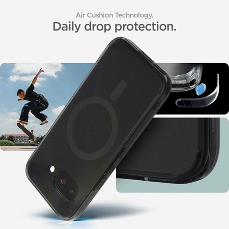 Spigen Ultra Hybrid MagSafe - Gehäuse für Google Pixel 9a (Frost Black)