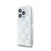 DKNY Liquid Glitter Multilogo - iPhone 15 Pro Tasche (weiß)