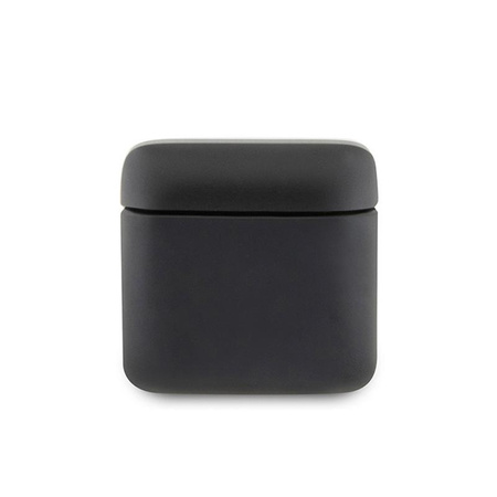 Guess nyomtatott logó - TWS Bluetooth fejhallgató + töltőtáska (fekete)