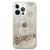 Guess Peony Liquid Glitter - iPhone 13 Pro Max Case (Gold)