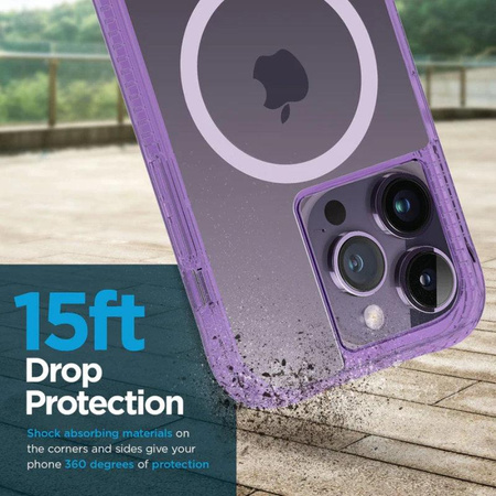 Pouzdro Case-Mate Tough Plus MagSafe - iPhone 14 Pro (La La Lavender)