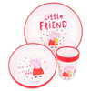 Peppa Pig - Set de couverts (assiette + bol + tasse) Peppa Pig