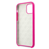 Guess Slilicon 4G Tone on Tone Logo - iPhone 11 Pro Max Case (Fuchsia)