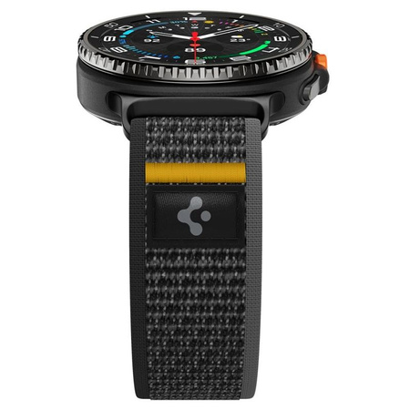 CZARNY PASEK SPIGEN DO GALAXY WATCH 8 | 8 Classic 40 | 44 | 46, Oddychający