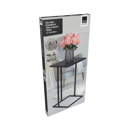 Arti Casa - Beistelltisch, Helfer 58 cm (schwarz)