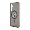 Karl Lagerfeld IML Karl & Choupette Glitter MagSafe - Étui Samsung Galaxy S24+ (noir)