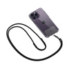 Spigen Universal Strap Set Crossbody & Wrist - Váll + csuklótelefon szíj (fekete)