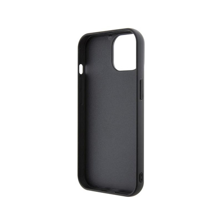 Karl Lagerfeld 3D Rubber Multi Logo - iPhone 15 Tasche (schwarz)