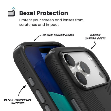 ETUI MAGSAFE PANCERNE DO IPHONE 17 PRO Speck CZARNE WYTRZYMAŁE CASE