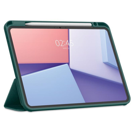 Spigen Urban Fit - Étui pour iPad Pro 11" (M4, 2024) (Midnight Green)