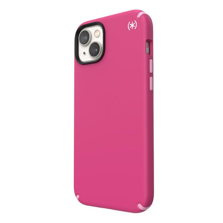 Speck Presidio2 Pro - Antybakteryjne etui iPhone 15 Plus / 14 Plus (Digitalpink / Blossompink / White)