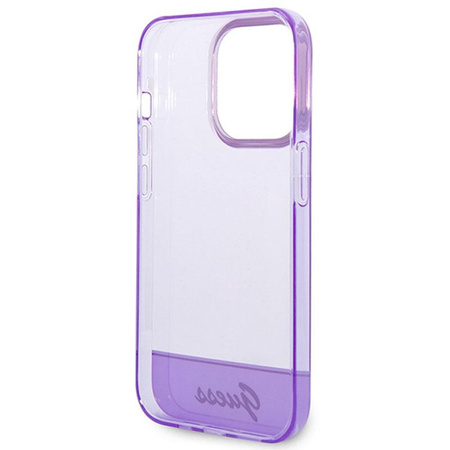Guess Translucent - iPhone 14 Pro Max Tasche (lila)