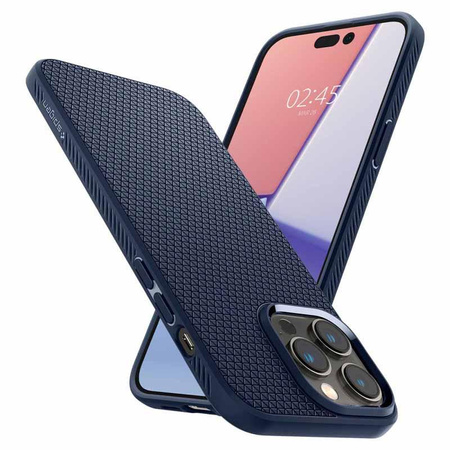 Spigen Liquid Air - pouzdro pro iPhone 14 Pro (námořnická modrá)