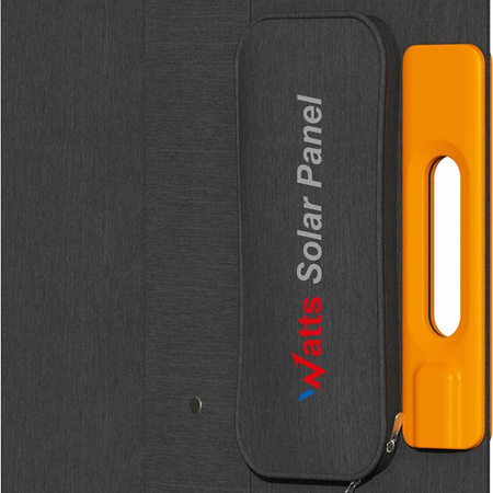 Wonder Ws60 - 60W Solarmodul mit USB-C PD 30W & USB-A QC 18W Ausgang (Schwarz)