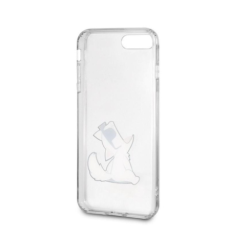Karl Lagerfeld Choupette Fun Sunglasses - Coque iPhone SE 2020 / 8 / 7 (Transparent)