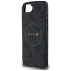 Guess 4G Ring Classic Logo MagSafe - Etui do iPhone 16e (czarny)
