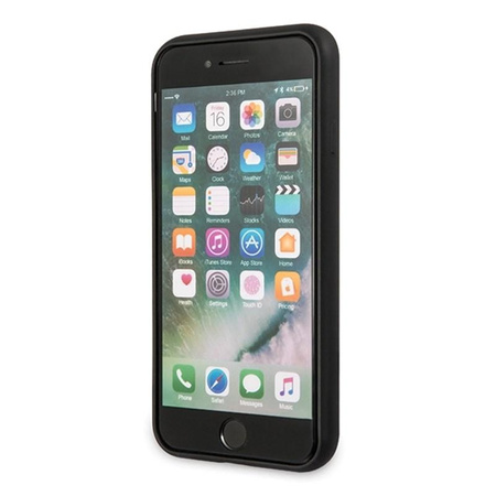 Guess 4G Bottom Stripe Kollektion - iPhone SE 2020 / 8 / 7 Tasche (grau)