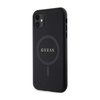 Guess Saffiano MagSafe - iPhone 11 Tasche (schwarz)