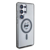 Karl Lagerfeld Button Choupette Head Printed Logo MagSafe - Case for Samsung Galaxy S25 Ultra (Black)