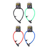 BIKE ROPE LINE ROCK RED, Bike Lock, Dunlop 65cm
