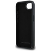 Karl Lagerfeld Fixed Glitter Karl & Choupette Heads Metall Pin - Etui für iPhone 16e (silber)