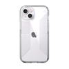 Speck Presidio Perfect-Clear with Grips - Coque pour iPhone 13 avec revêtement MICROBAN (transparent)