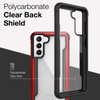 X-Doria Raptic Shield - Coque aluminium Samsung Galaxy S21 (Protection antimicrobienne) (Rouge)