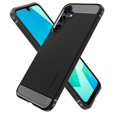 Spigen Rugged Armor - tok Samsung Galaxy A16 4G/5G (matt fekete)