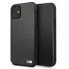 BMW Glattes PU-Leder - iPhone 11 Tasche (schwarz)