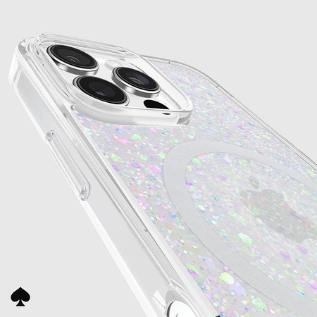 Kate Spade New York Protective MagSafe - Case for iPhone 16 Pro Max (Chunky Glitter)