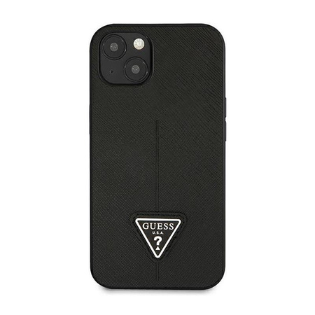 Guess GUHCP14MPSATLK iPhone 14 Plus 6,7" czarny/black hardcase SaffianoTriangle Logo