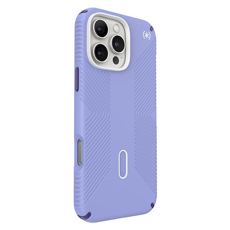 Pouzdro Speck Presidio2 Grip ClickLock & MagSafe pro iPhone 16 Pro Max (Future Lavender / Cassis Purple / White)