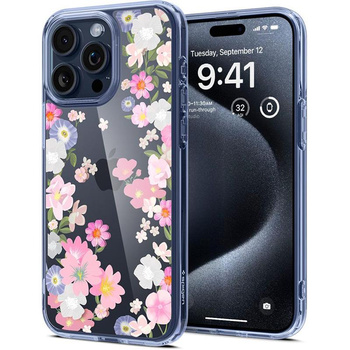 Spigen Ultra Hybrid - Hülle für iPhone 15 Pro (Blossom)