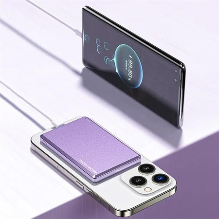 WEKOME WP-30 Mecha Series Ultra Thin - Induction power bank 5000 mAh Fast Charging PD 20W MagSafe (Tarnish)